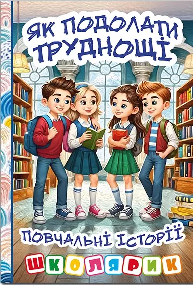 Книга Школярик Як подолати труднощі - Г.Івасюк