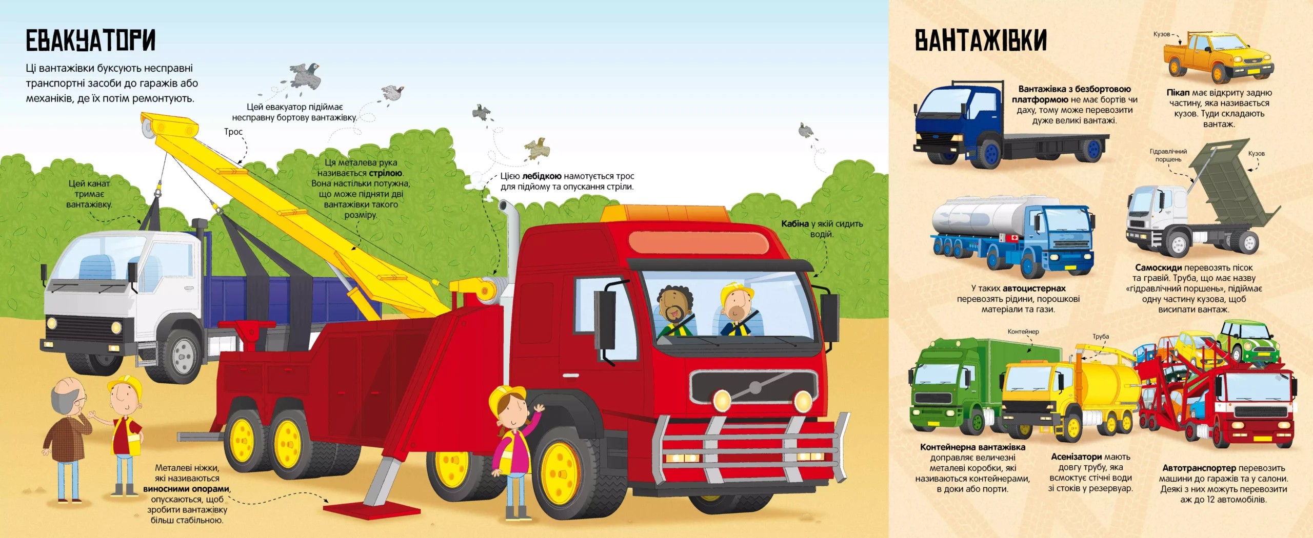 Велика книга вантажівок…